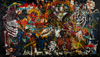 BURTHED / PALMS DOWM, 2013-2014 (210 x 360 cm)